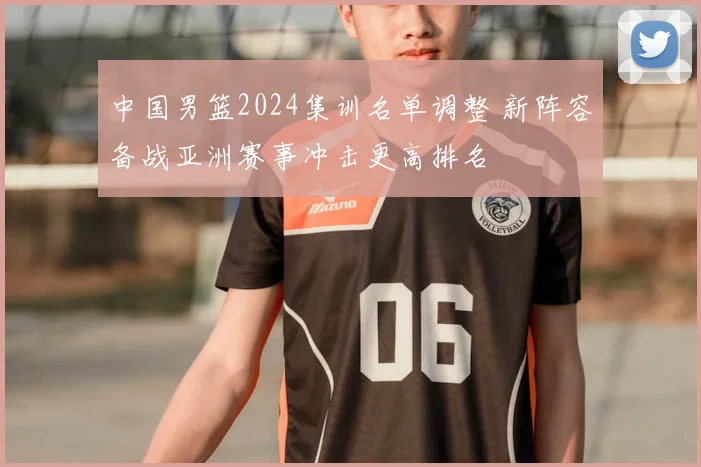 中国男篮2024集训名单调整 新阵容备战亚洲赛事冲击更高排名