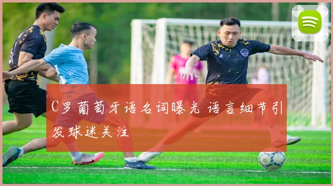 C罗葡萄牙语名词曝光 语言细节引发球迷关注