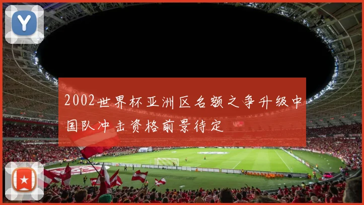 2002世界杯亚洲区名额之争升级中国队冲击资格前景待定