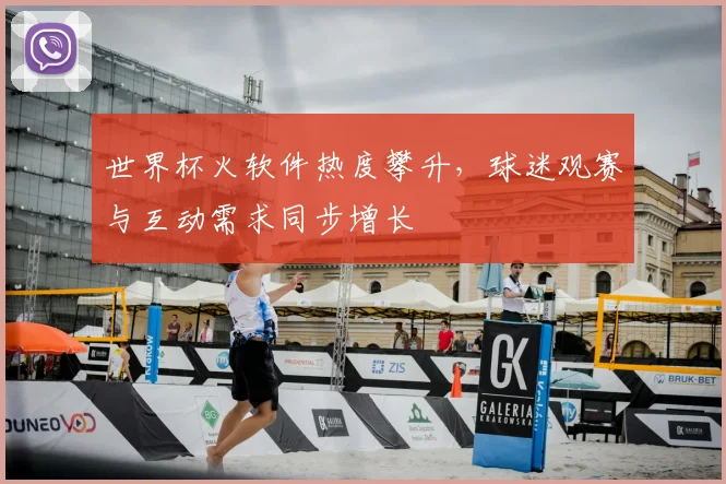 世界杯火软件热度攀升，球迷观赛与互动需求同步增长